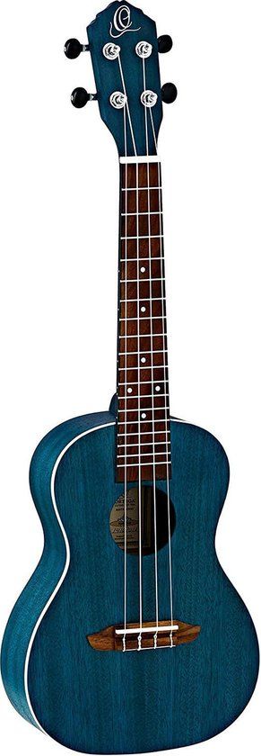Ortega Earth Series RUOCEAN Concert Ukelele - Blue