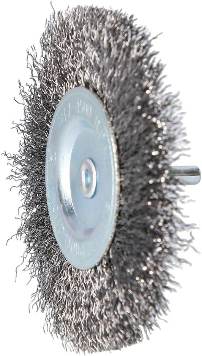 BRILLIANT TOOLS BT103108 Schijfborstel, Ø 100 mm met 6 mm opname