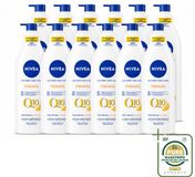 Nivea Q10 Verstevigende Bodylotion met Pomp - Vitamine C - 48 uur Hydratatie - Voor Normale Huid - 400 ml