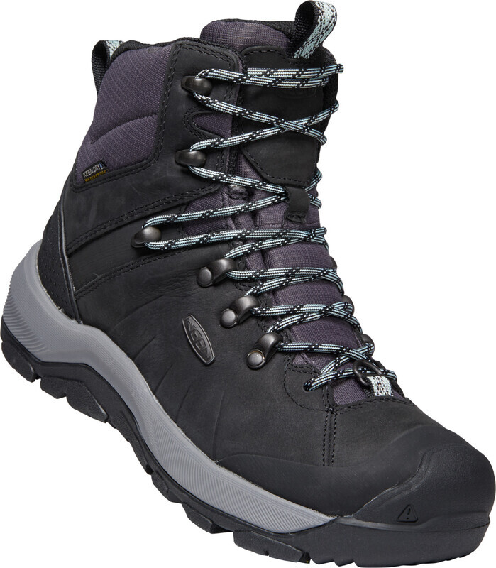 KEEN Revel IV Mid Polar Schoenen Dames, black/harbor gray 2020 US 6,5 | EU 37 Trekking- & Wandelschoenen