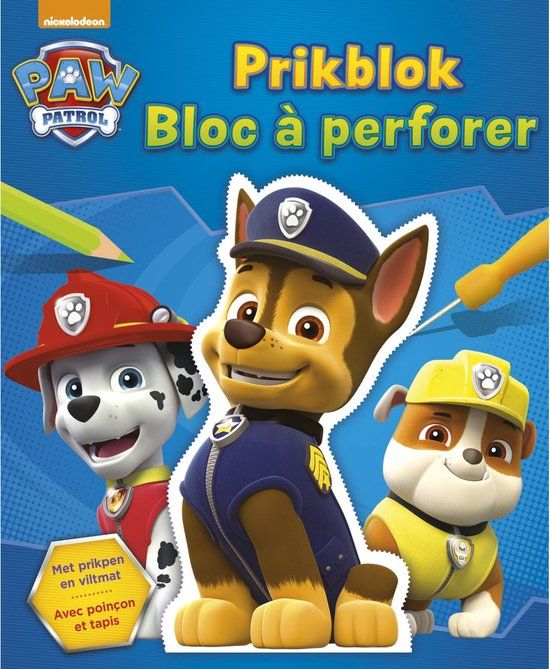 PAW Patrol Prikblok - Kleurboek - 4+ jaar