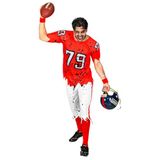 Widmann SRL Zombie American Football Speler Kostuum Heren M