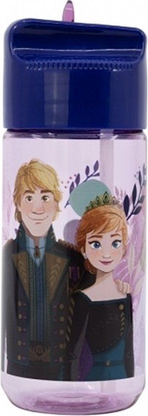 Disney Frozen drinkfles - Paars - 430 ml