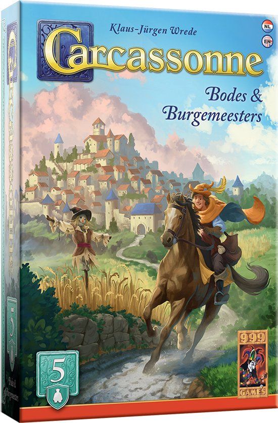 999 Games Carcassonne: Bodes & Burgemeesters Uitbreiding 5