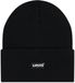 Levi's Lan Tonal Embroidered Junior Beanie Zwart Unisex Acryl