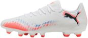 PUMA FUTURE 8 PLAY FG/AG Unisex Sportschoenen - PUMA White-PUMA Black-Glowing Red