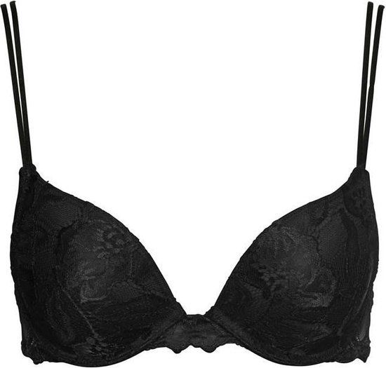 After Eden Anna Dames Push-up BH - Zwart - Maat C75