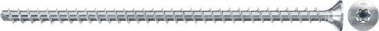 Fischer 562949, Schroef, Gegalvaniseerd staal, Hout, Volledig draad, Verzonken kop, Torx
