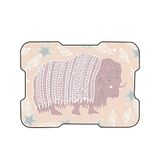 Bonamaison, Digitaal bedrukte muismat, antislip onderkant, voor kantoor en thuis, afmetingen: 22x18 cm