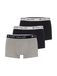Tom Tailor - Korte boxershorts in een set van 3 - Maat S/4 - silver uni
