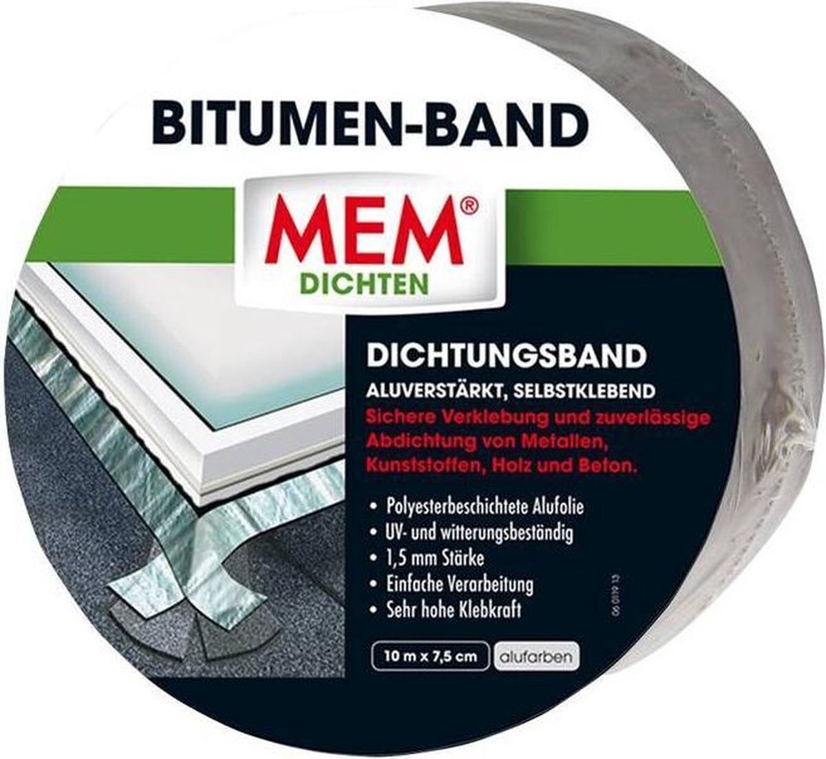 MEM Bauchemie Dak reparatie tape 100 mm - 10 m