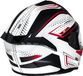 iXS iXS422 FG 2.2 Integraalhelm - Zwart/Rood/Wit - Maat XXL
