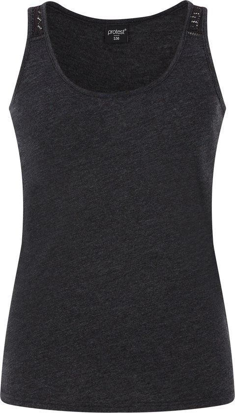 Protest Prtimpulse Tanktop Dames Mouwloos Ronde hals True Black L