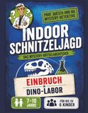 Indoor Schnitzeljagd Kindergeburtstag Einbruch im Dino Labor: Mystery Rätselabenteuer für bis zu 6 Kinder von 7 bis 10 Jahren mit 7 kniffligen Rätseln Detektivausweisen und Einladungen