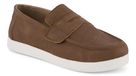 TOMS Oliver Loafer Flat voor jongens, Toffee Microsuede, 8 UK Child