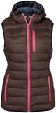 PERCUSSION Mouwloos damesjack Bruin XS