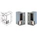 Metalux - Gâche Électrique En Applique Pour Serrure Horizontale, À Contact Stationnaire, Aluminium, Gauche