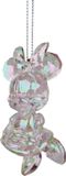 Merkloos / Sans marque Christmas inspirations Ornament acryl minnie l8cm transparant