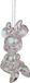 Merkloos / Sans marque Christmas inspirations Ornament acryl minnie l8cm transparant