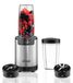Blender personnel, 900W, lames en acier inoxydable, accessoires 6-en-1, 0,8 litre + 0,5 litre