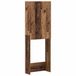 vidaXL Toiletkast DELFT Oud hout 66 x 25,5 x 190 cm Bewerkt hout
