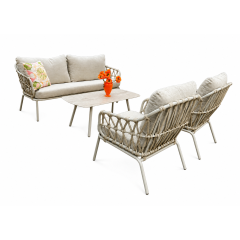 Warentuin Collection Outlet X: Tuinset Alban - 4-Delige Loungeset