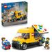 LEGO City The LEGO Van Toy - Delivery Truck Model Building Kit w/ 2 Minifigures, Trolley & Accessories - Birthday Gift Idea for 6+ Year Old Boys - 60500