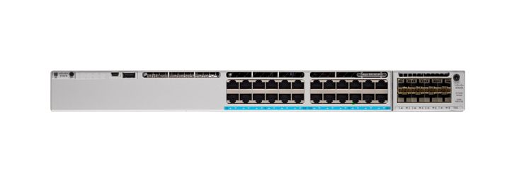Cisco Catalyst C9300-24T-A - Switch - 24 x Gigabit Ethernet - Managed - L2/L3 - PoE - 1U - Grey