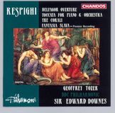 PIAS Nederland Geoffrey Tozer, BBC Philharmonic Orchestra - Respighi: Toccata for Piano & Orchestra (CD)