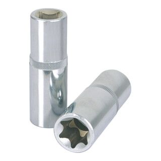 KS Tools 1/4" CHROMEplus Torx-E inbus, lang, E10 - 1 stuk