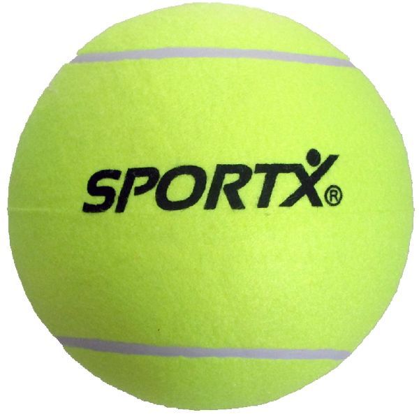 SportX Jumbo Tennisbal XL Geel - 220mm