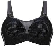 Anita - Performance WireX - Sport bh met beugel - Zwart/antraciet - 90F