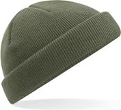 Beechfield Gerecycleerde muts in vissersstijl B43R - Olive Green - One size