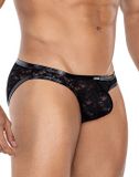 CUT4MEN L4CE by C4M Bikini Bulge Zwart L