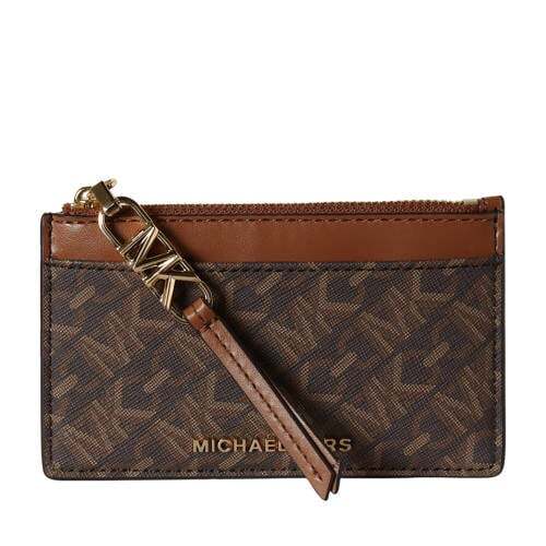 Michael Kors Michael Kors pasjeshouder Empire met logoprint donkerbruin