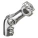 ERGOTEC Stuurpen Voorbouw Verstelbaar Octopus 2 28 6/90/31 8MM Zilver