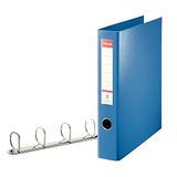Esselte - 82405 - Ordner met 4 ringen van polypropyleen - A4-55 mm - blauw