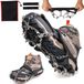 Unyqoos® Crampons d'escalade en acier inoxydable avec 19 dents
