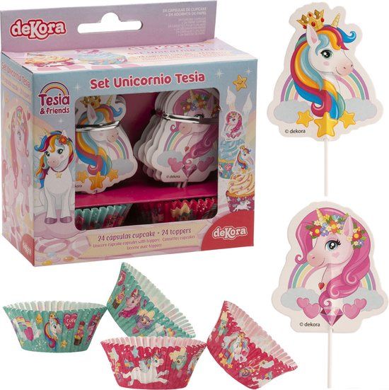 Dekora Unicorn Cupcake Decorating Kit