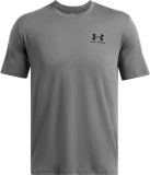 Under Armour UA M SPORTSTYLE LC SS Heren Sportshirt - Grijs - Zwart