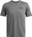 Under Armour UA M SPORTSTYLE LC SS Heren Sportshirt - Grijs - Zwart