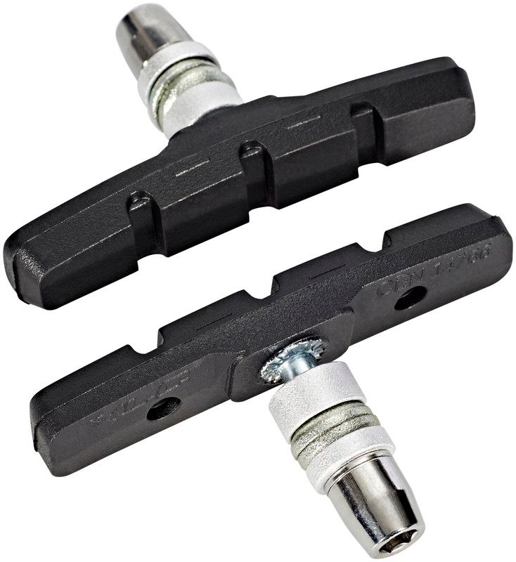 XLC BS-V01 Remblok & Remschoen V-Brake zwart