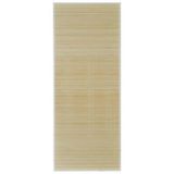 VidaXL Tapijt Rechthoek Bamboo, PVC, Polyester, Polypropyleen (PP) Bamboo 1500 mm x 2000 mm