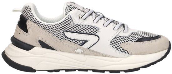 HUB Grid S48 Sneakers Laag - Beige - Maat 46