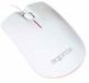 Approx APPOMNWO muis Kantoor USB Type-A Optisch 800 DPI Oranje/Wit