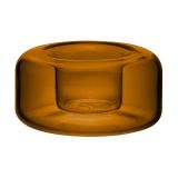 Kosta Boda Photophore Happy 4,7 cm Ambre