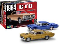 Revell Modelbouwpakket Auto - 14574 Pontiac GTO - 1964 - 2 Bouwopties - Amerikaanse Auto Plastic - 1:24