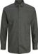 Jack & Jones Overhemd Jprblaparker Shirt L/s Noos 12227385 Dark Grey Mannen Maat - XL