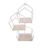 Casa Roze Set met 3 estanten
