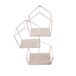 Casa Roze Set met 3 estanten